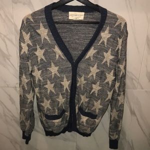 Knitted Star Cardigan